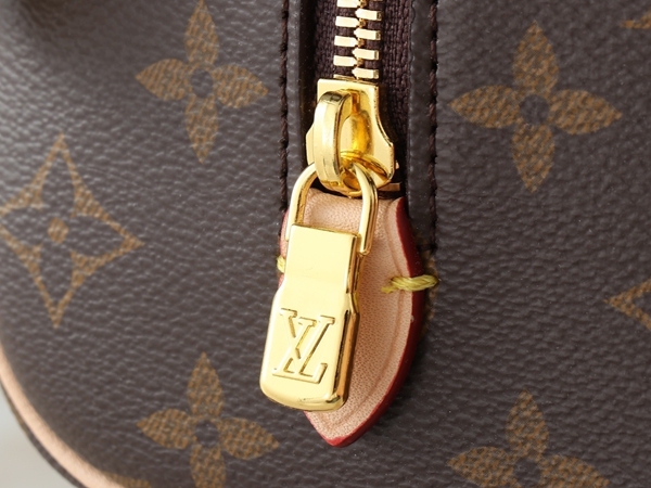 ルイヴィトンバッグ角部分ディテール